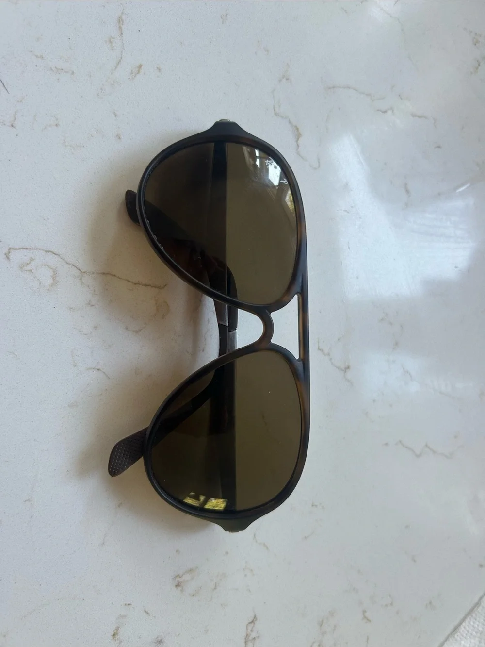 Ray-Ban Brown Tortoiseshell Aviator Sunglasses